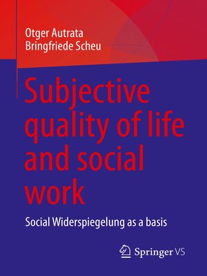 cover image of Subjective quality of life and social work